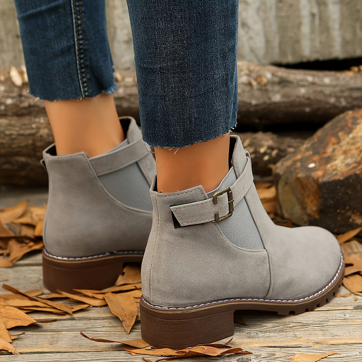 Solveig | Damen Stiefeletten mit Blockabsatz - Image 12