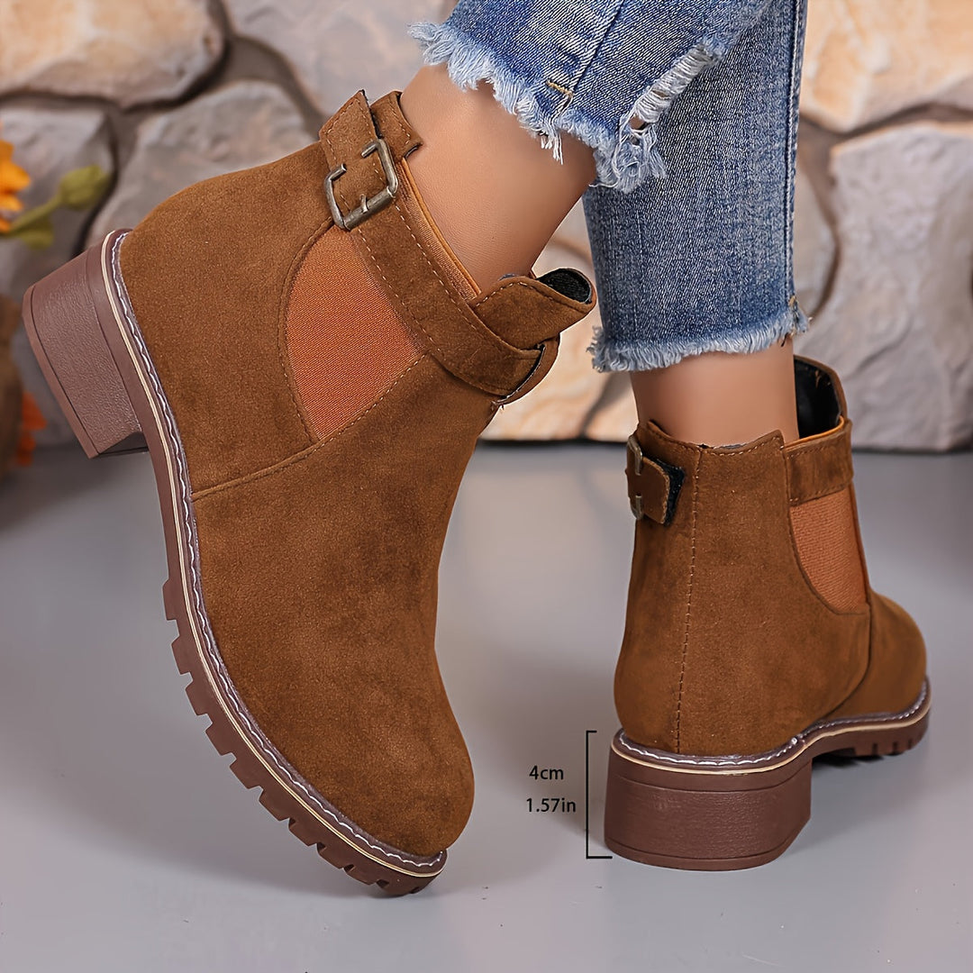 Solveig | Damen Stiefeletten mit Blockabsatz - Image 14