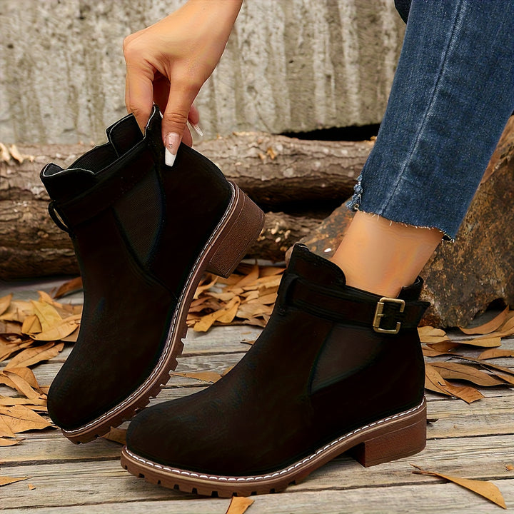 Solveig | Damen Stiefeletten mit Blockabsatz - Image 6