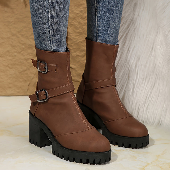 Thordwyn | Damen Stiefeletten mit Blockabsatz - Image 11