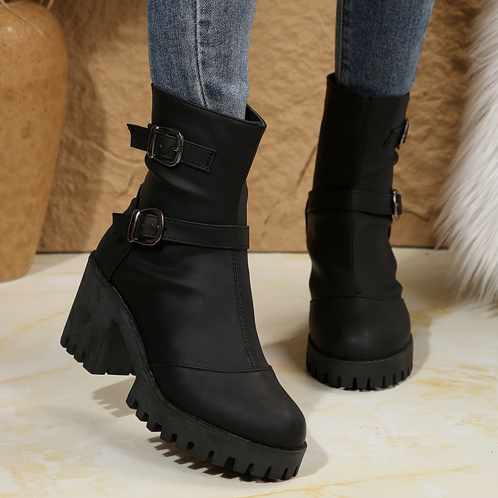 Thordwyn | Damen Stiefeletten mit Blockabsatz - Image 13
