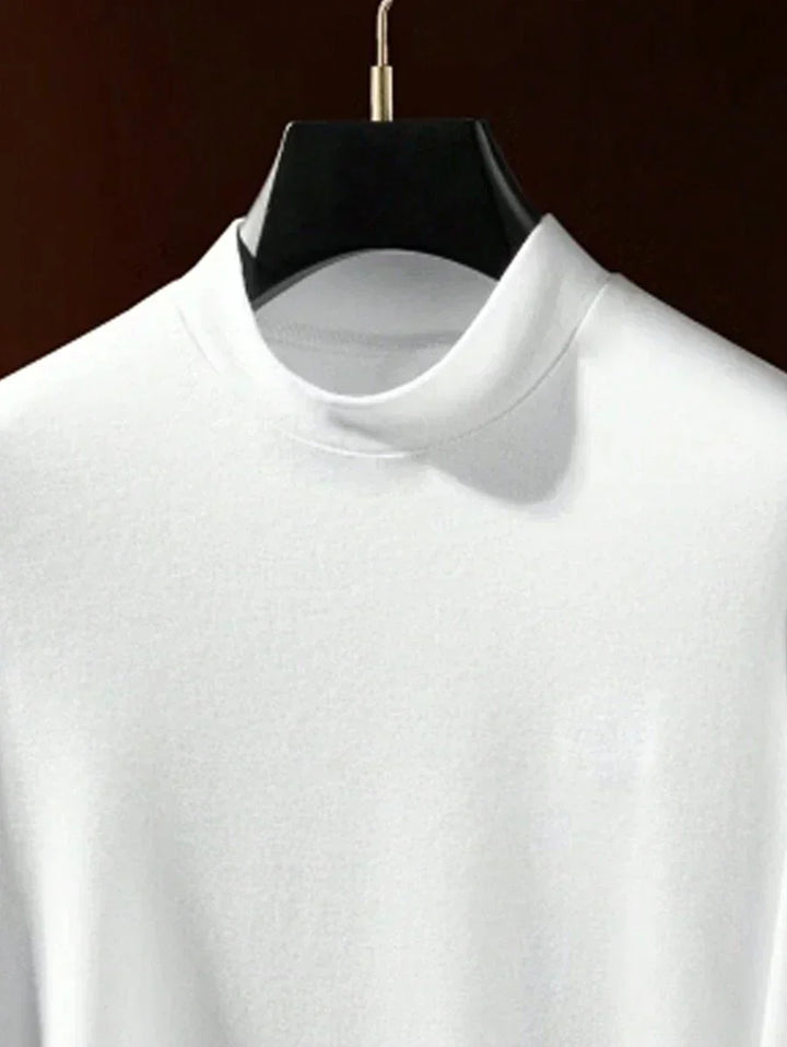 Thorven | Herren Rollkragenpullover Langarm Set - White - Image 2
