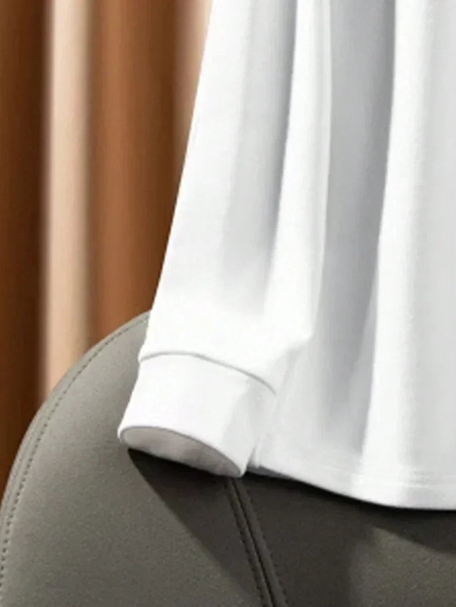 Thorven | Herren Rollkragenpullover Langarm Set - White - Image 3
