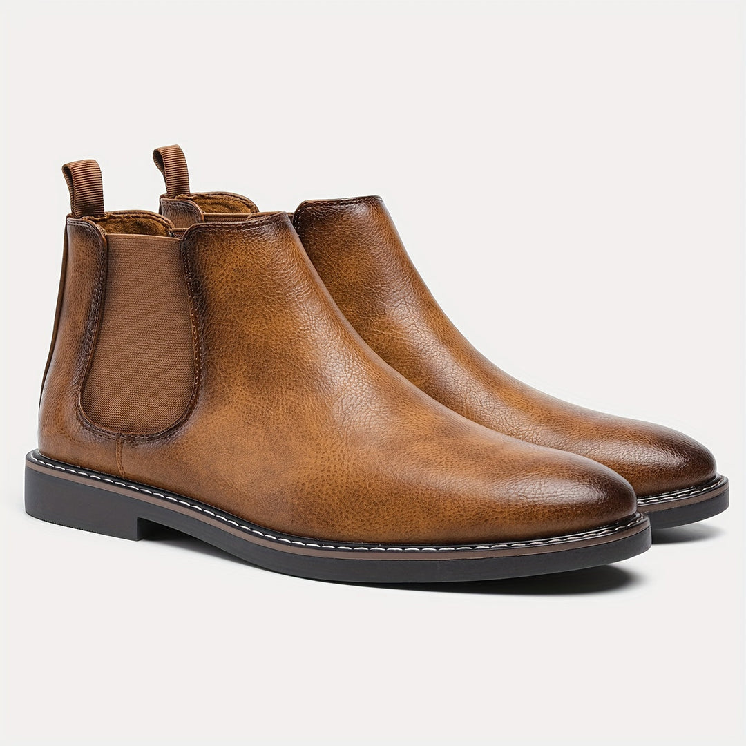 Torsten | Herren Chelsea Stiefeletten Braun - Brown - Image 1