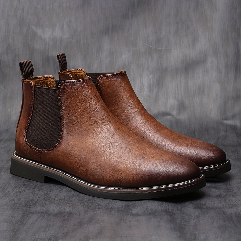 Torsten | Herren Chelsea Stiefeletten Braun - Brown - Image 3