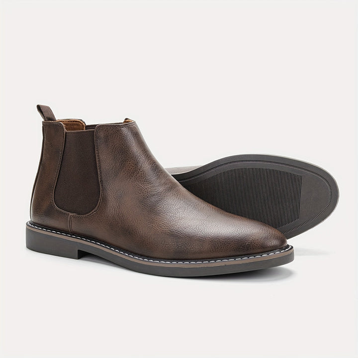 Torsten | Herren Chelsea Stiefeletten Braun - Brown - Image 4