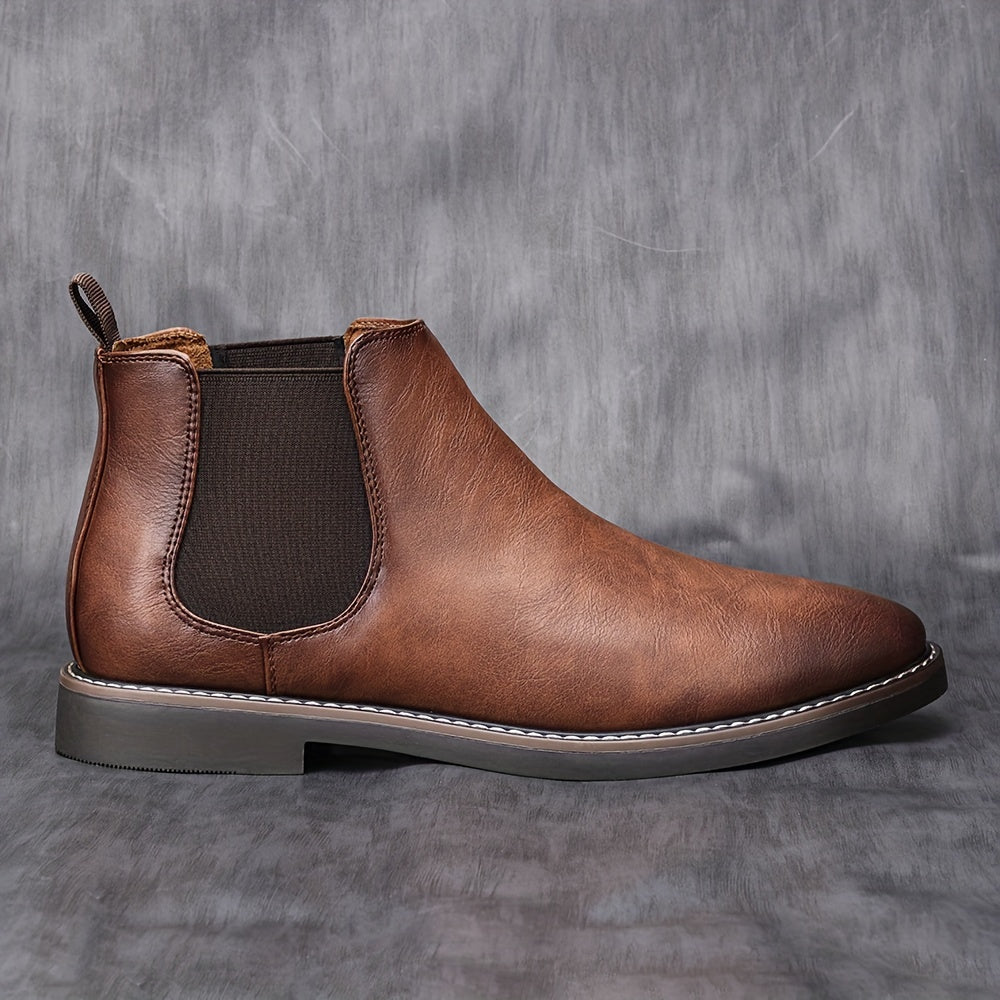 Torsten | Herren Chelsea Stiefeletten Braun - Brown - Image 5