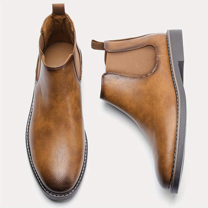 Torsten | Herren Chelsea Stiefeletten Braun - Brown - Image 7