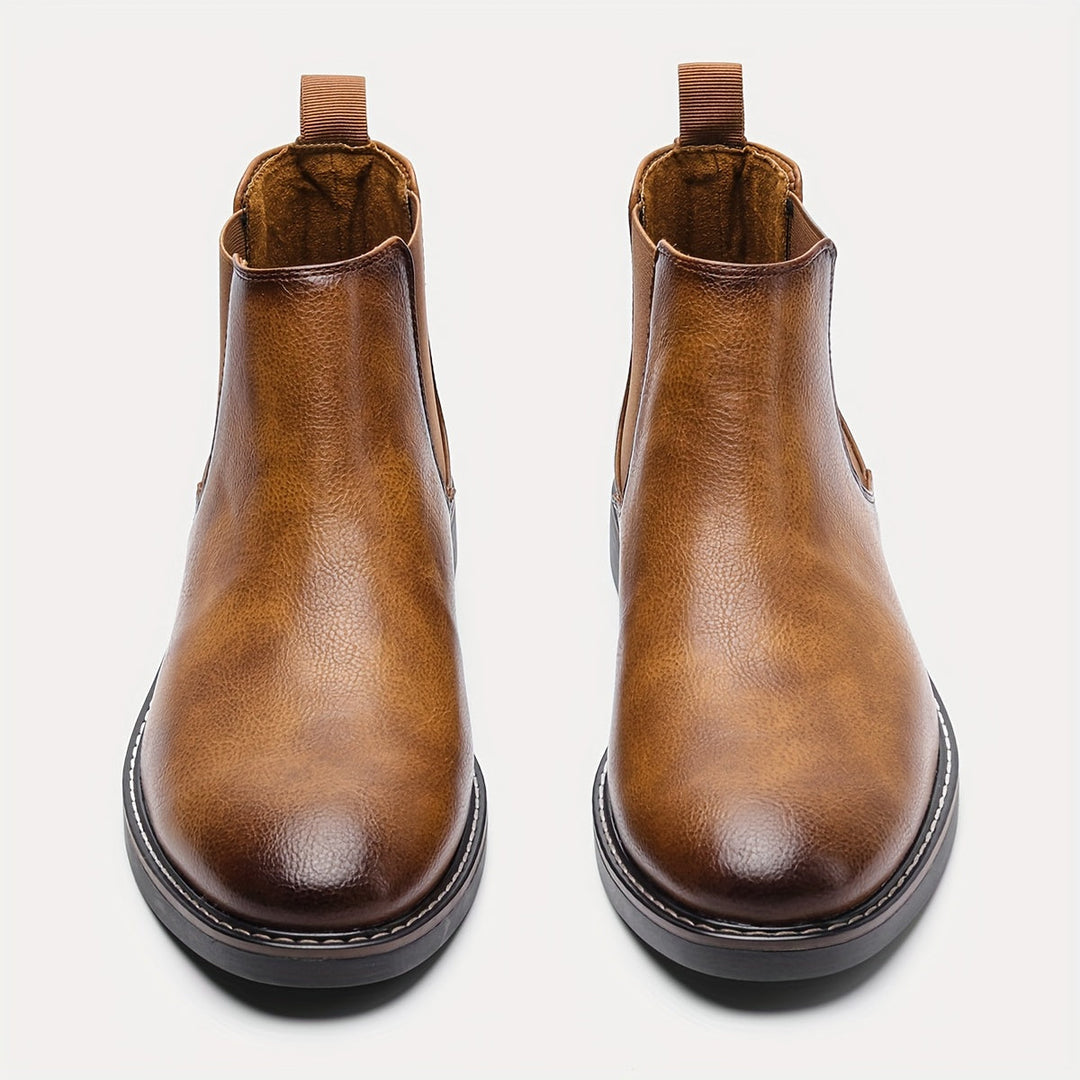 Torsten | Herren Chelsea Stiefeletten Braun - Brown - Image 8
