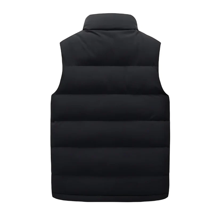 Torvind | Herren Steppweste Bodywarmer Winterweste - Black - Image 2