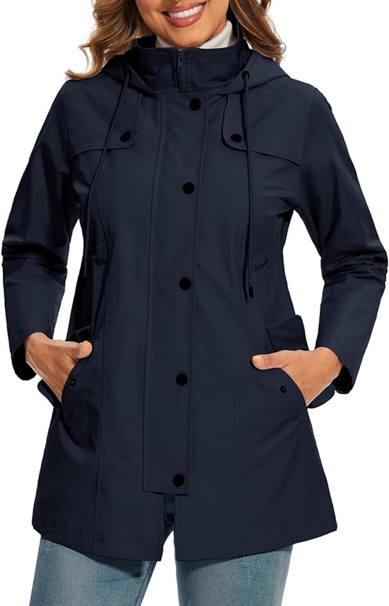 Tuva | Damen Regenjacke mit Kapuze - Image 1