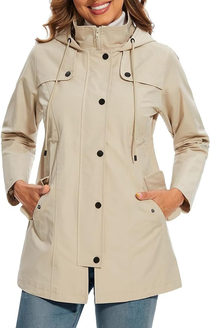 Tuva | Damen Regenjacke mit Kapuze - Image 2