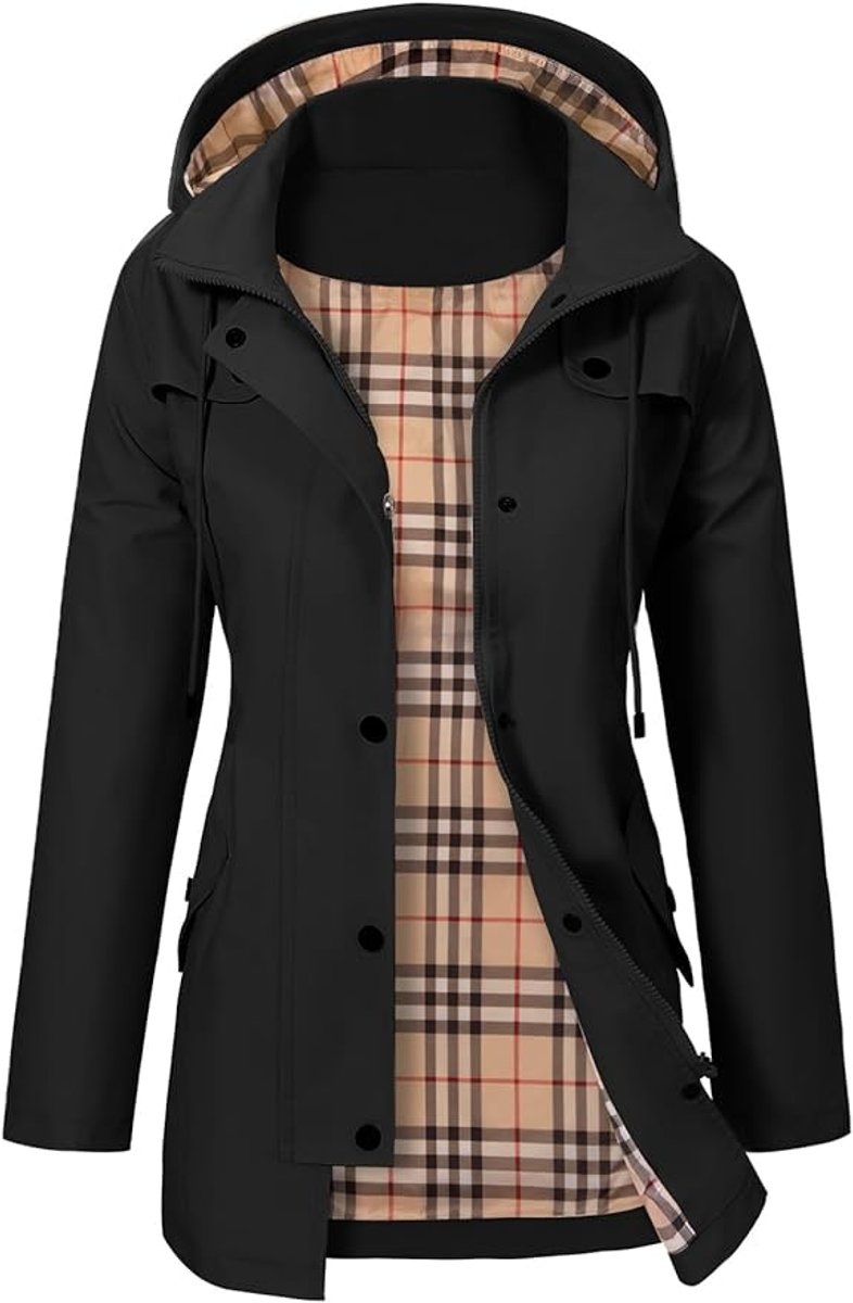 Tuva | Damen Regenjacke mit Kapuze - Image 4