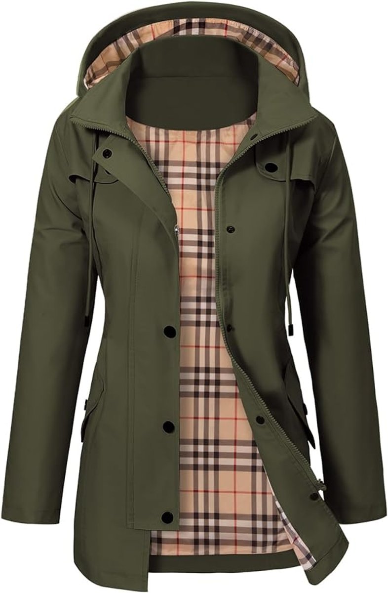 Tuva | Damen Regenjacke mit Kapuze - Image 7