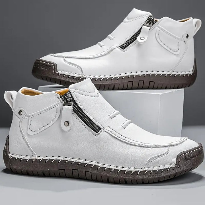 Veldmar | Herren Stiefeletten Leder Reißverschluss - Image 3