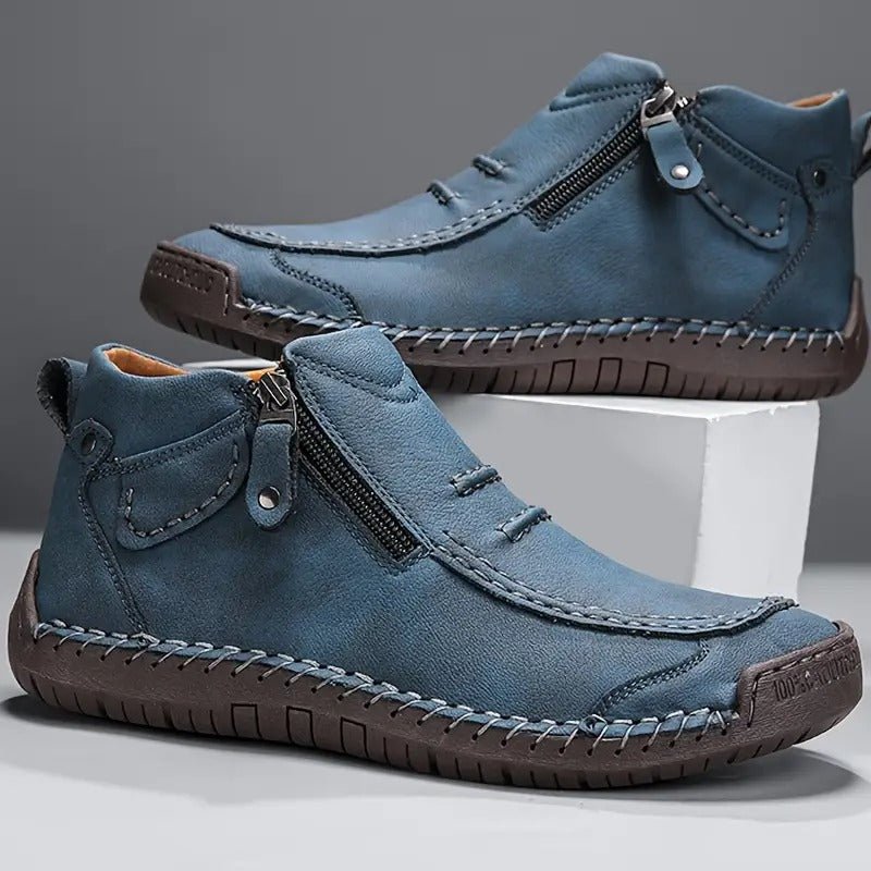 Veldmar | Herren Stiefeletten Leder Reißverschluss - Image 5