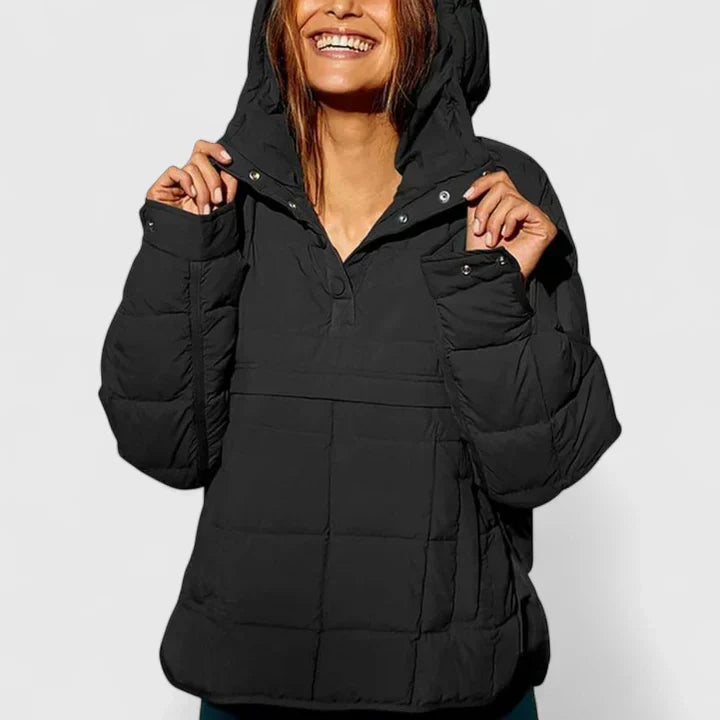 Velma | Damen Stepp-Pullover Winterjacke - Image 8