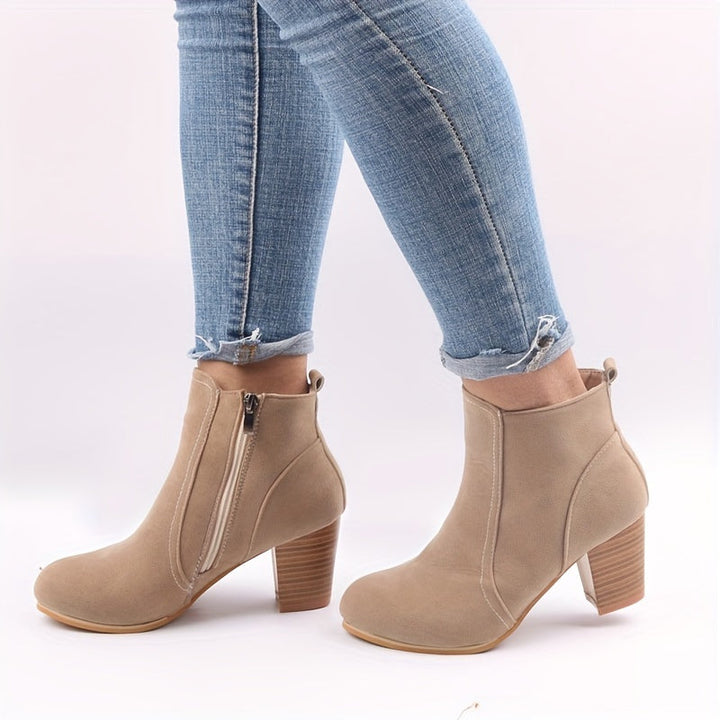 Vordina | Damen Stiefeletten mit Blockabsatz - Image 2