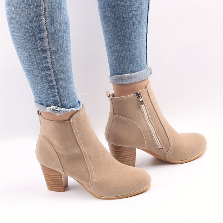 Vordina | Damen Stiefeletten mit Blockabsatz - Image 4