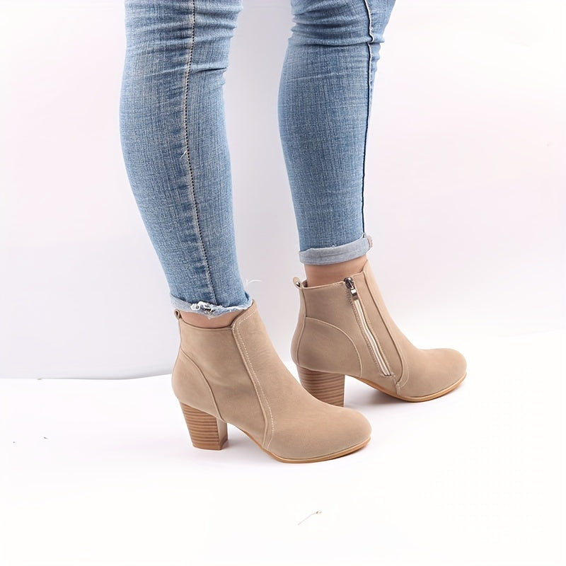 Vordina | Damen Stiefeletten mit Blockabsatz - Image 6