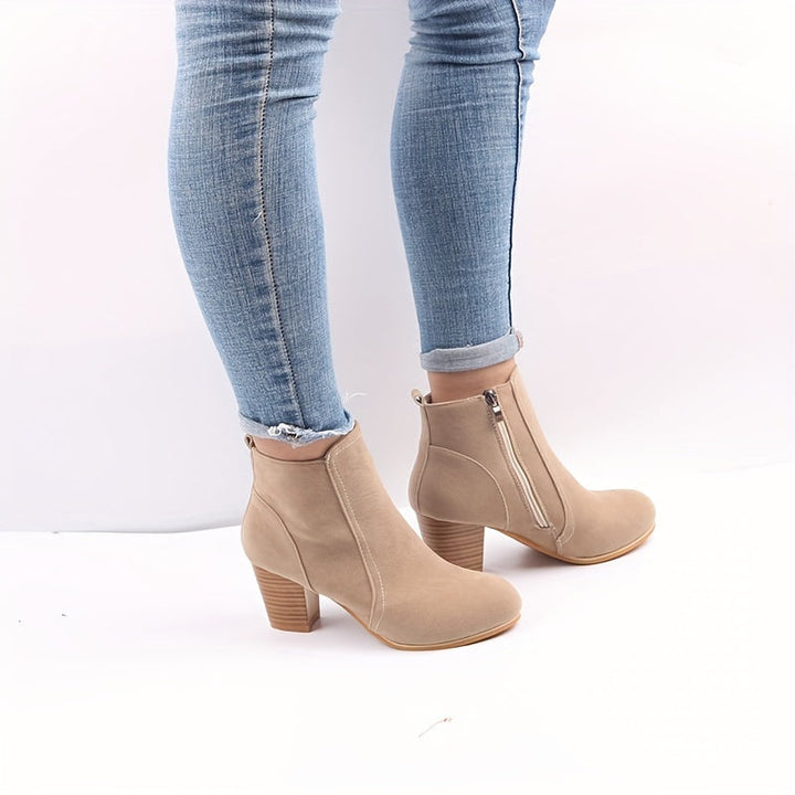 Vordina | Damen Stiefeletten mit Blockabsatz - Image 6