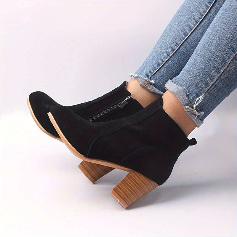Vordina | Damen Stiefeletten mit Blockabsatz - Image 7