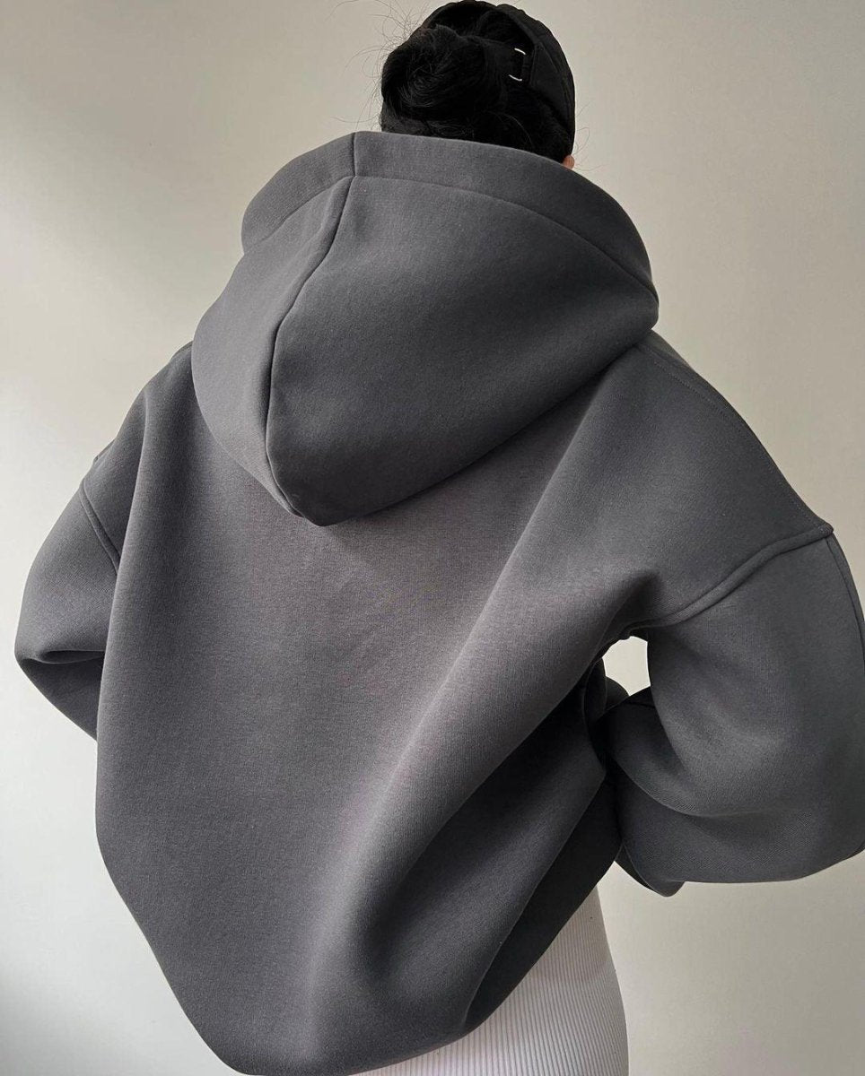 Weldris | Damen Oversize Kapuzenpullover Weiter Schnitt - Image 2