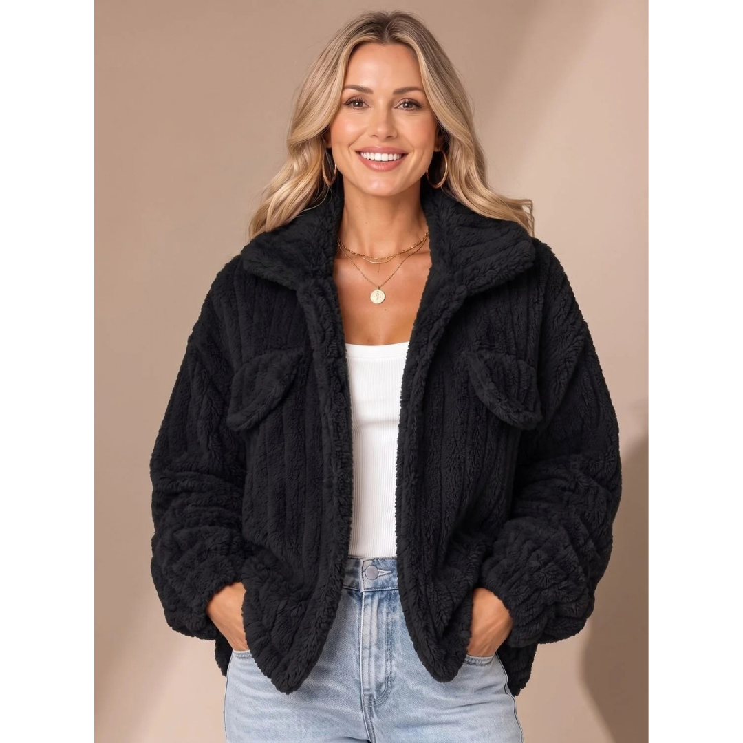Welvinda | Damen Winterjacke Teddyfell - Image 2