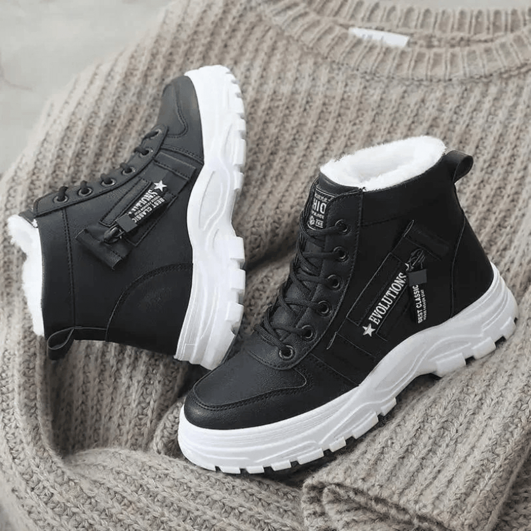 Zolvaine | Damen Winterschuhe Gefütterte Sneaker-Boots - Image 3