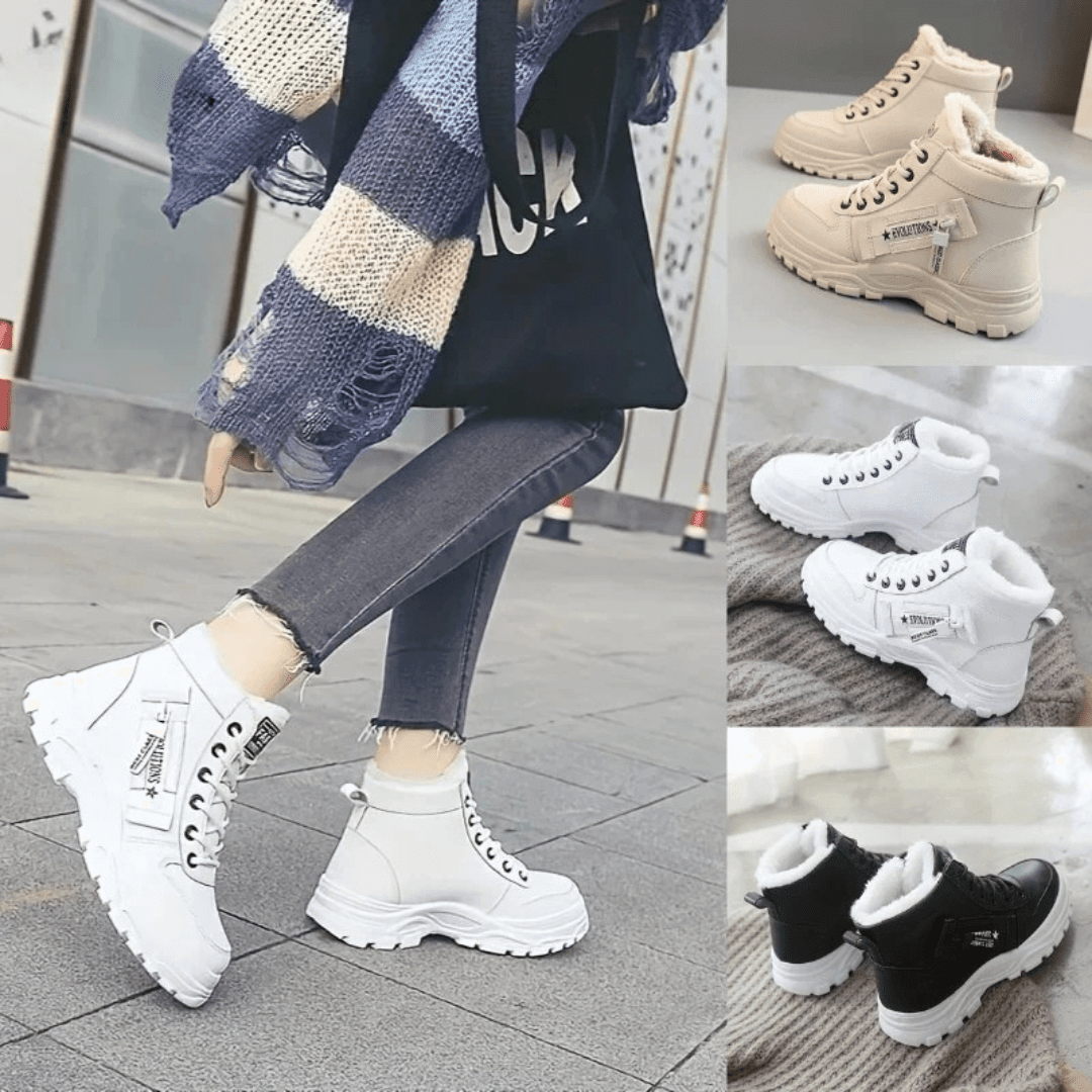 Zolvaine | Damen Winterschuhe Gefütterte Sneaker-Boots - Image 4