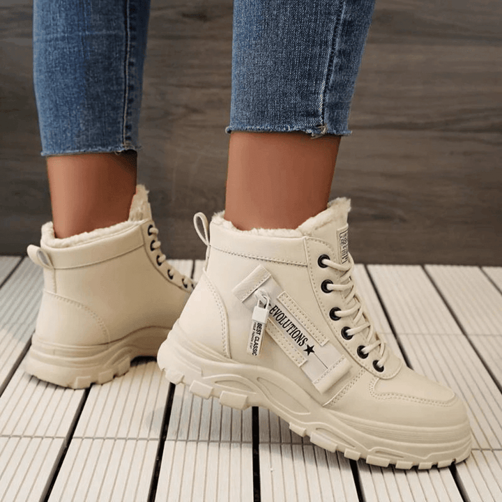 Zolvaine | Damen Winterschuhe Gefütterte Sneaker-Boots - Image 6