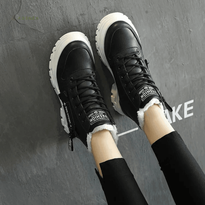 Zolvaine | Damen Winterschuhe Gefütterte Sneaker-Boots - Image 7
