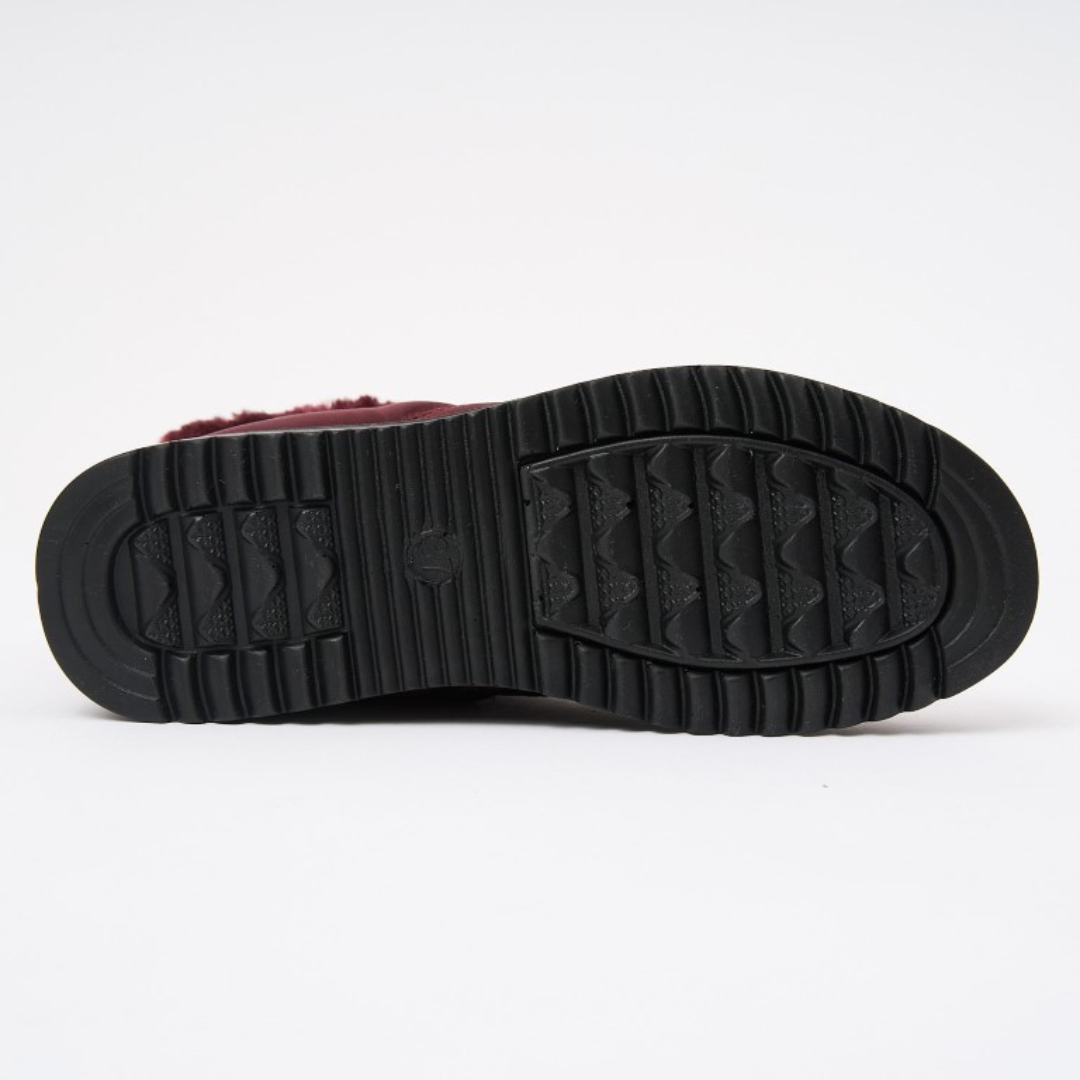 Zolvira | Damen Winterschuhe Gefütterte Stiefelette - Black - Image 6